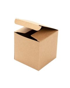 Kraft Pop & Lock Box 7,5 x 7,5 x 7,5 cm (25 Pieces) [PLB58K]