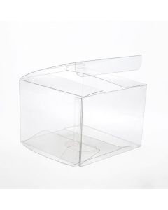 Giftboxes Crystal Clear 10.2 x 10.2 x 7.6cm (25 Pieces) [VB303]