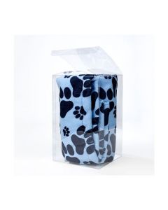 Plastic Gift Boxes 12.7x12.7x20.3cm Crystal Clear (50 pieces) [VB310]