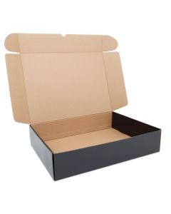 Shipping cartons 41.5x30.5x8,5cm Black (50 pcs) [FP-VPD004]