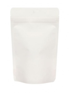 Stand Up Pouches White Kraft 13x8x20.5 cm | 113 grams (100 pieces) [ZBGSK3W]