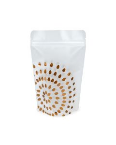 Stand Up Pouches Gold Frosted Bloom 13x7,9x20,6 cm (25 pieces) [ZBGSW3BG]