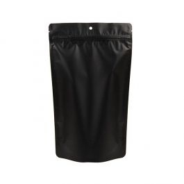 Stand Up Pouches Black 17,1x8,9x28,6cm With Hanghole (100 Pieces) [ZBGM4MBH]