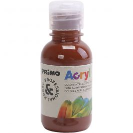PRIMO luxury acrylic paint, brown, 125 ml/ 1 bottle [HOB-638374]