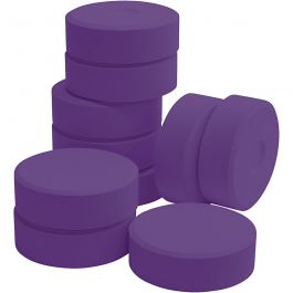 Watercolour, violet, H: 19 mm, D 57 mm, 10 pc/ 1 pack [HOB-627244]