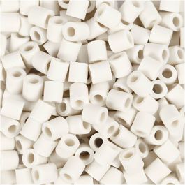 NABBI BioBeads, size 5x5 mm, hole size 2.5 mm, medium, white, 1000 pc/ 1 pack [HOB-9067730]