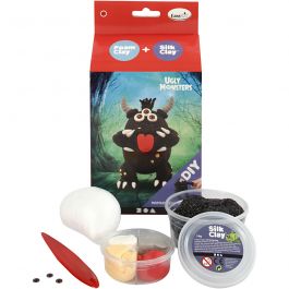 Funny Friends, black, monster, 1 set [HOB-100617]