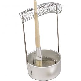 Brush Washer, H: 23 cm, D: 11 cm, 1 pc [HOB-10308]