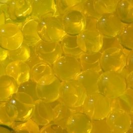 Water pearls Yellow 10-12 mm (1 box) [IFS-10333]