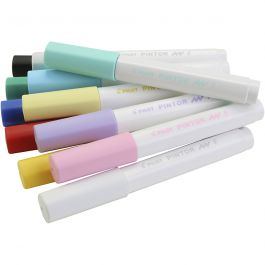 PILOT Pintor Markers, pastel colours, standard colours, 12 pc/ 1 pack [HOB-336222]