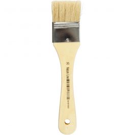 Varnish Brushes, W: 35 mm, 12 pc/ 1 pack [HOB-10435]