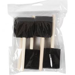 Foam Brushes, W: 25+50 mm, 2 pc/ 1 pack [HOB-10447]