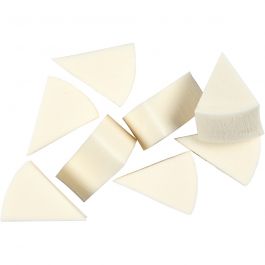 Sponges, L: 40 mm, W: 25 mm, 8 pc/ 1 pack [HOB-104680]