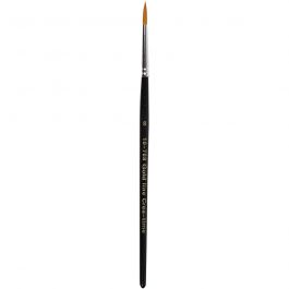 Gold Line Brushes, round, no. 8, W: 4 mm, 12 pc/ 1 pack [HOB-10708]