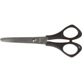 School Scissors, L: 14 cm, rund, right, 1 pc [HOB-11206]