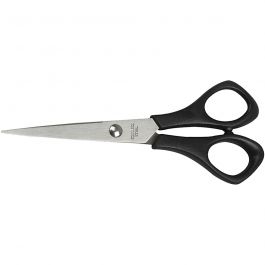 School Scissors, L: 14 cm, spids, right, 1 pc [HOB-11208]