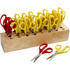 Kids Scissors, L: 12,5 cm, rund, 1 set [HOB-11227]