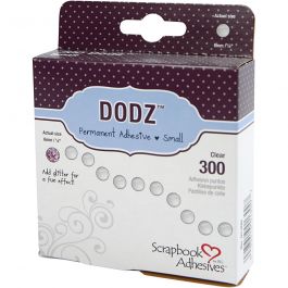 Dodz Adhesive Dots, D: 6 mm, thickness 0,5 mm, 300 pc/ 1 pack [HOB-11566]