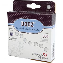 Dodz Adhesive Dots, D: 8 mm, thickness 0,5 mm, 300 pc/ 1 pack [HOB-11567]
