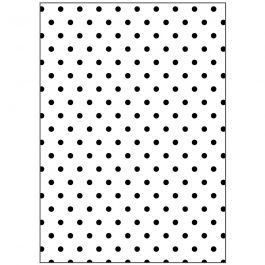 Embossing Folder, polka dot, size 13x18,5 cm, thickness 2 mm, 1 pc [HOB-11775]