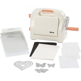 Starter kit - Die Cut and Embossing Machine, A5, 155x210 mm, 1 set [HOB-11794]