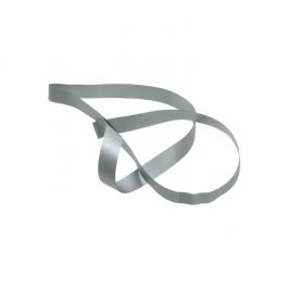 Decorative Loops Vinyl Stretch Silver 30.5cm (50 pieces) [12CVLSV]