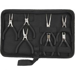 Pliers' Set, L: 11 cm, 7 pc/ 1 pack [HOB-13030]