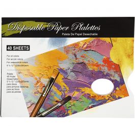 Tear-Off Palettes, L: 31 cm, W: 23 cm, 1 pc [HOB-13137]