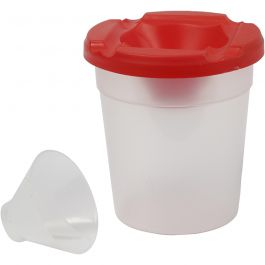 Non-Spill Paint Pot, H: 8,5 cm, D: 8 cm, 250 ml, 1 pc [HOB-131760]