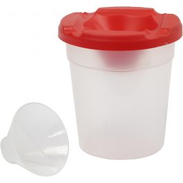 Non-Spill Paint Pot, H: 8,5 cm, D: 8 cm, 250 ml, 15 pc/ 1 pack [HOB-13176]