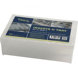 Insert Box, no. BA8-3, H: 80 mm, size 235x55 mm, 3 pc/ 1 pack [HOB-13414]