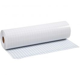 Transparent sticky back plastic, W: 28 cm, thickness 80 my, 25 m/ 1 roll [HOB-14121]