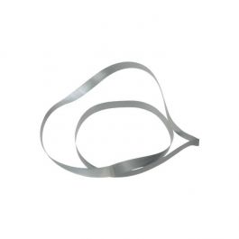 Decorative Loops Vinyl Stretch Silver 45.7cm (50 pieces) [18CVLSV]