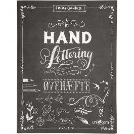 Hand Lettering - Exercises, size 21x28 cm, thickness 1 cm, 63 , 1 pc [HOB-19291]