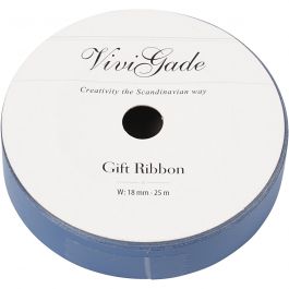 Curling Ribbon, W: 18 mm, blue, 25m