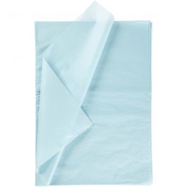 Tissue Paper, light blue, 50x70 cm, 14 g, 10 sheet/ 1 pack [HOB-200886]
