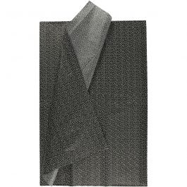 Tissue Paper, black, 50x70 cm, 17 g, 6 sheet/ 1 pack [HOB-200897]