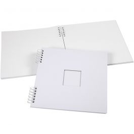 Spiral Bound Scrapbook, size 30,5x30,5 cm,  250 g, 1pc [HOB-20447]
