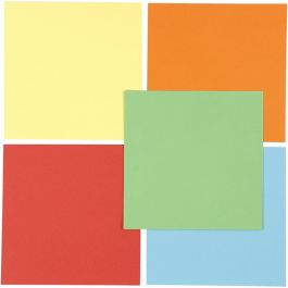 Origami Paper, size 15x15 cm, 80 g, 5x10 sheet/ 1 pack [HOB-207020]