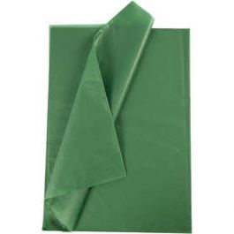 Tissue Paper, sheet 50x70 cm,  14 g, green, 25sheets [HOB20867]