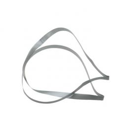 Decorative Loops Vinyl Stretch Silver 50.8cm (50 pieces) [20CVLSV]