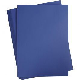 Card, midnight blue, A2, 420x600 mm, 180 g, 100 sheet/ 1 pack [HOB-213066]