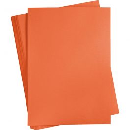 Card, mandarin, A2, 420x600 mm, 180 g, 100 sheet/ 1 pack [HOB-21313]