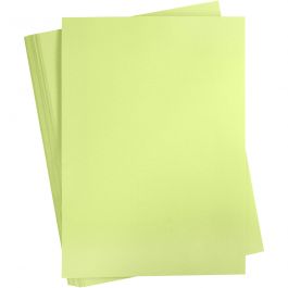 Card, lime green, A2, 420x600 mm, 180 g, 100 sheet/ 1 pack [HOB-21322]