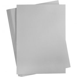 Card, steel grey, A2, 420x600 mm, 180 g, 100 sheet/ 1 pack [HOB-21326]