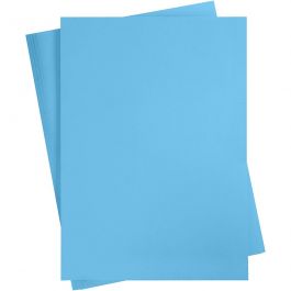 Card, clear blue, A2, 420x600 mm, 180 g, 10 sheet/ 1 pack [HOB-21520]
