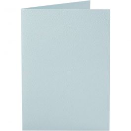 Cards, light blue, card size 10,5x15 cm, 220 g, 10 pc/ 1 pack [HOB-216018]