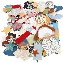 Handmade Paper die-cut, size 25-130 mm, 110 g, 100 g/ 1 pack [HOB-21639]