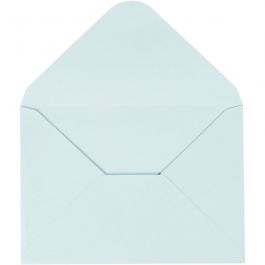 Envelope, light blue, envelope size 11,5x16 cm, 110 g, 10 pc/ 1 pack [HOB-217018]