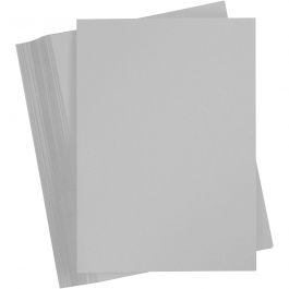 Card, steel grey, A4, 210x297 mm, 180 g, 100 sheet/ 1 pack [HOB-21726]